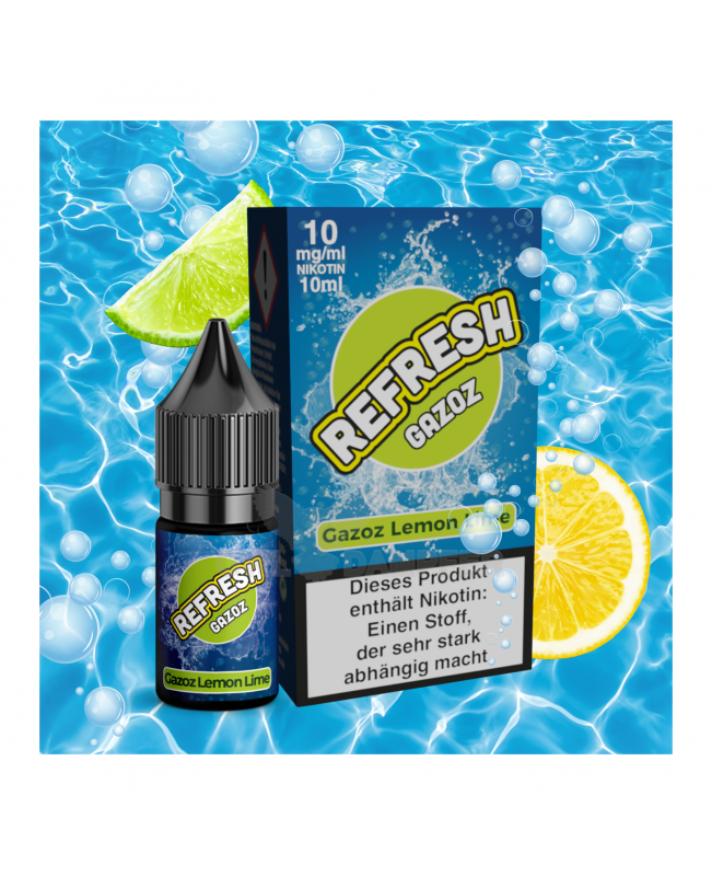 Liquid Lemon Lime Aroma - Refresh Gazoz (mit Brause Effekt) 10 ml
