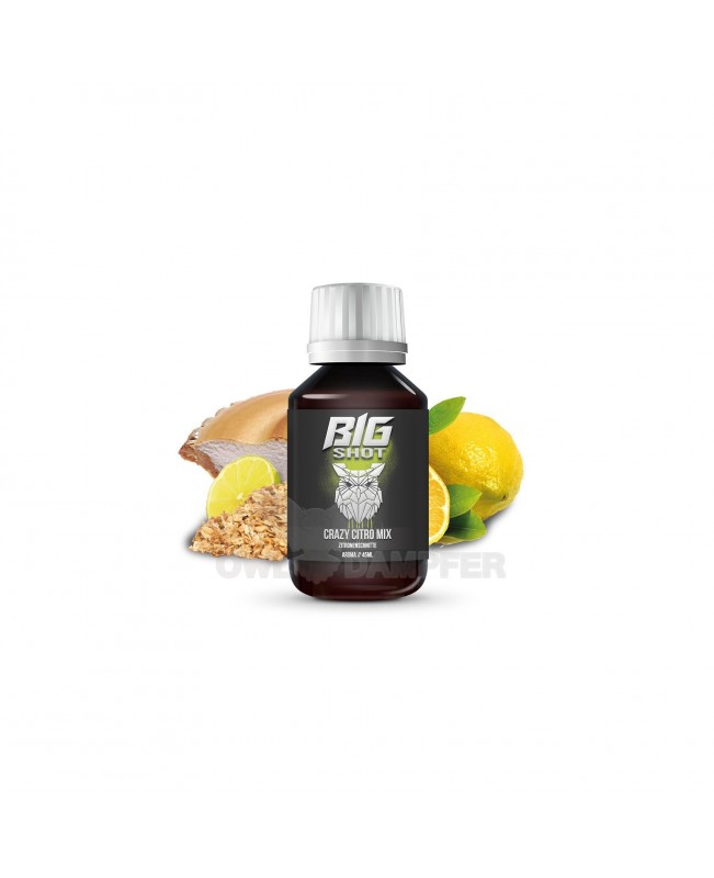 Aroma Zitronenschnitte - Big Shot Crazy Citro Mix 50 ml in 500 ml Flasche