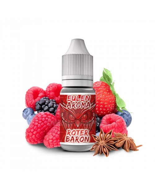 Roter Baron Aroma E-Zigarette Eulen Aroma 10 ml