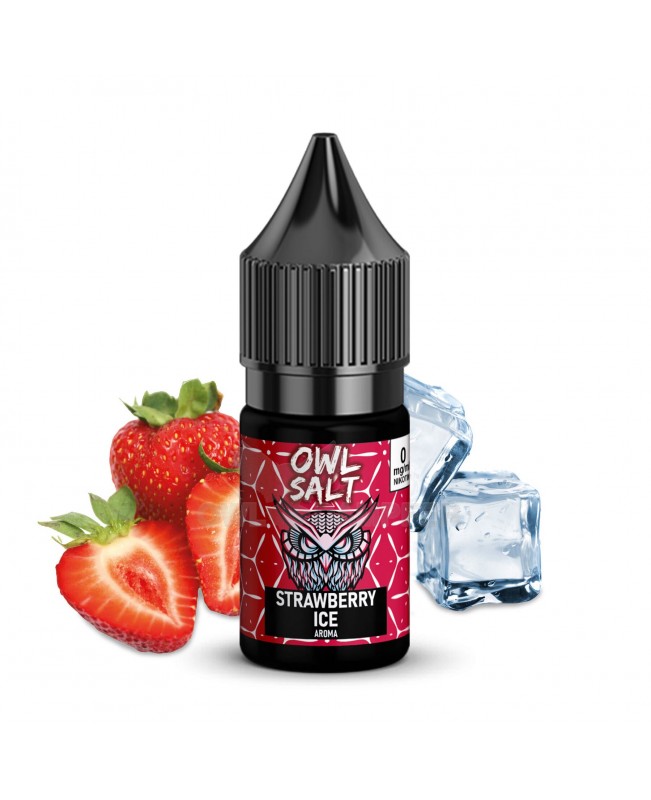 Liquid Strawberry Ice Aroma - OWL SALT 10 ml