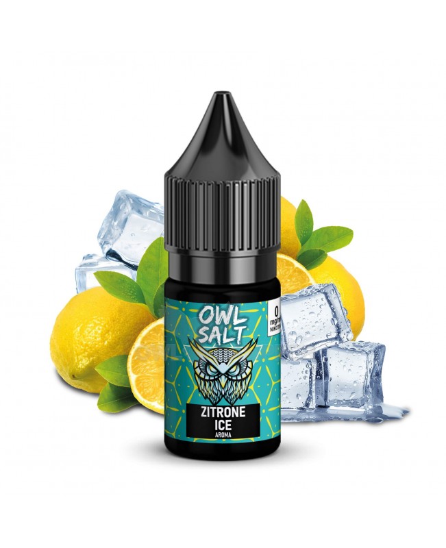 Liquid Zitrone Ice Aroma - OWL SALT 10 ml