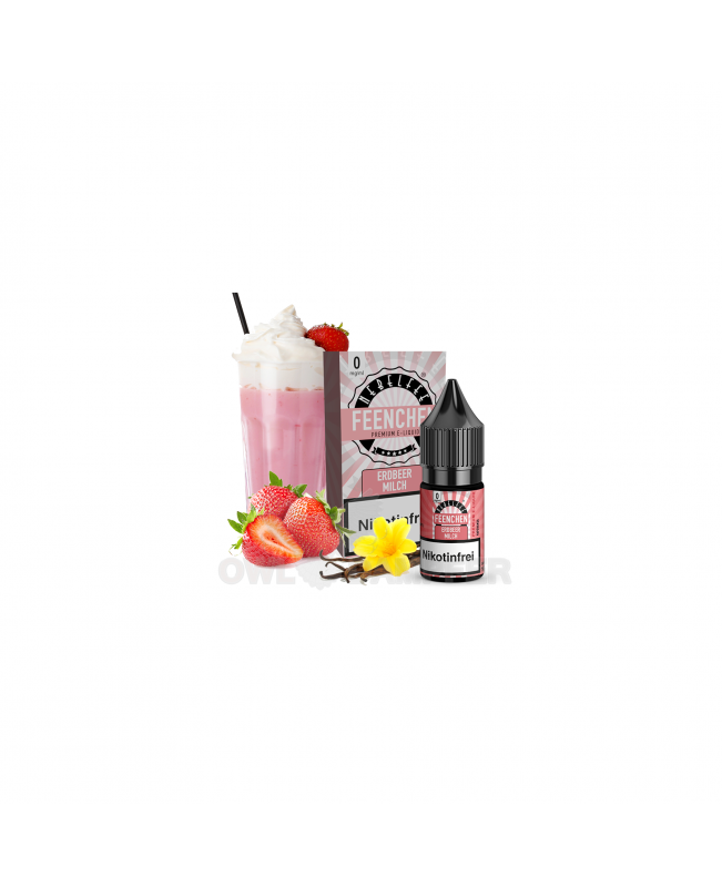 Liquid Erdbeermilch Aroma - Nebelfee 10 ml