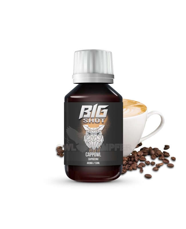 Aroma Cappuccino - Big Shot Cappowl 50 ml in 500 ml Flasche