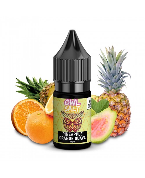 Liquid Pineapple Orange Guava Aroma - OWL SALT 10 ...