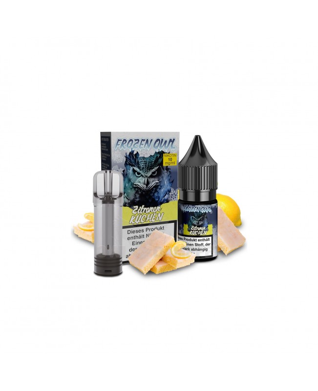 Frozen OWL Bundle Nikotinsalz Liquid 10 ml inkl. CUCO Leerpod