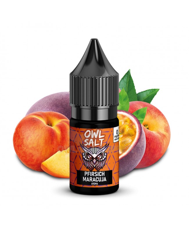 Liquid Pfirsich Maracuja Aroma - OWL SALT 10 ml