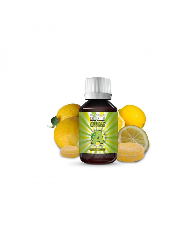Aroma Zitronenbonbon - Big Shot Allday A 50 ml in 500 ml Flasche