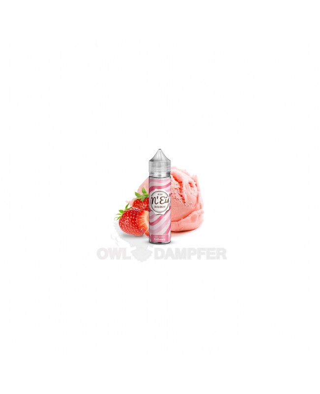 Aroma Erdbeer Eiscreme Longfill - N'Eis Erdbeere 10 ml