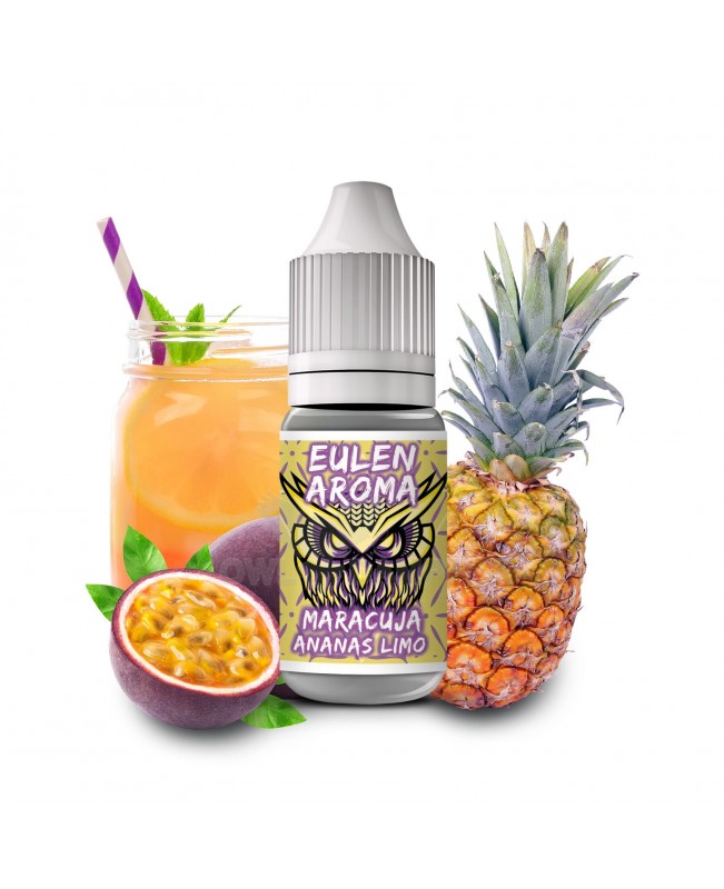 Maracuja Ananas Limo Aroma E-Zigarette Eulen Aroma 10 ml