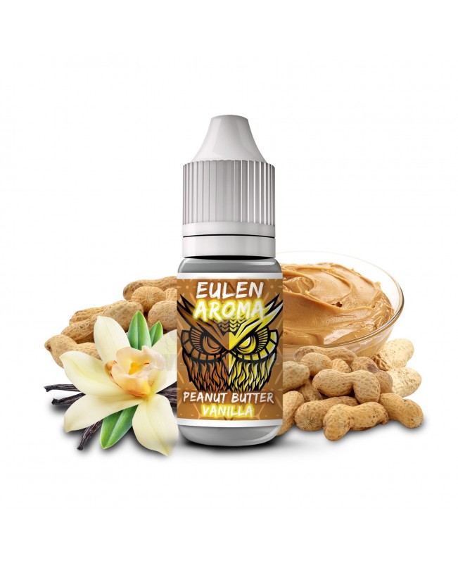 Erdnussbutter Vanille Aroma E-Zigarette Eulen Aroma 10 ml