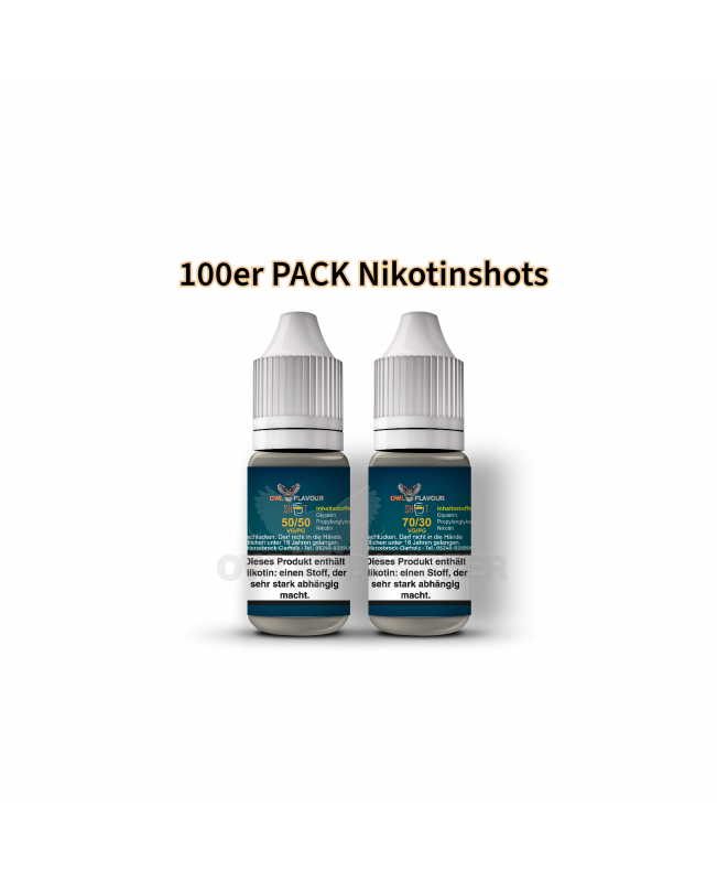 OWL Nikotinshot 20 mg Angebotspack 100er Pack