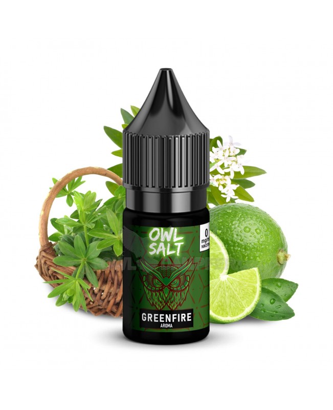 Liquid Greenfire Aroma - OWL SALT 10 ml