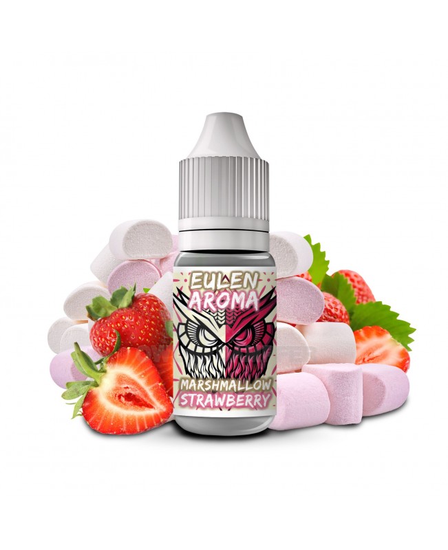 Marshmallow Strawberry Aroma E-Zigarette Eulen Aroma 10 ml