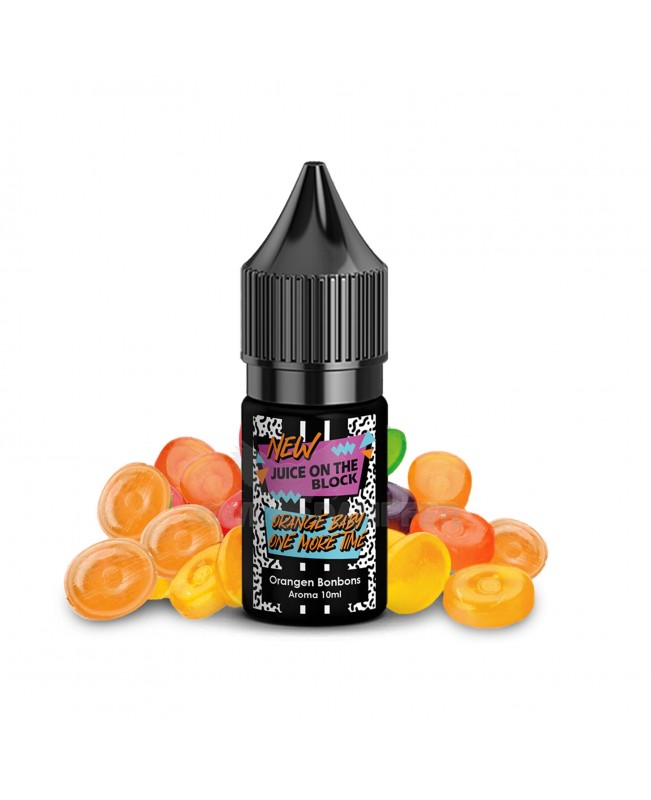 Aroma Orangenbonbon - New Juice on the Block Orange Baby One More Time 10 ml für 120 ml Liquidherstellung