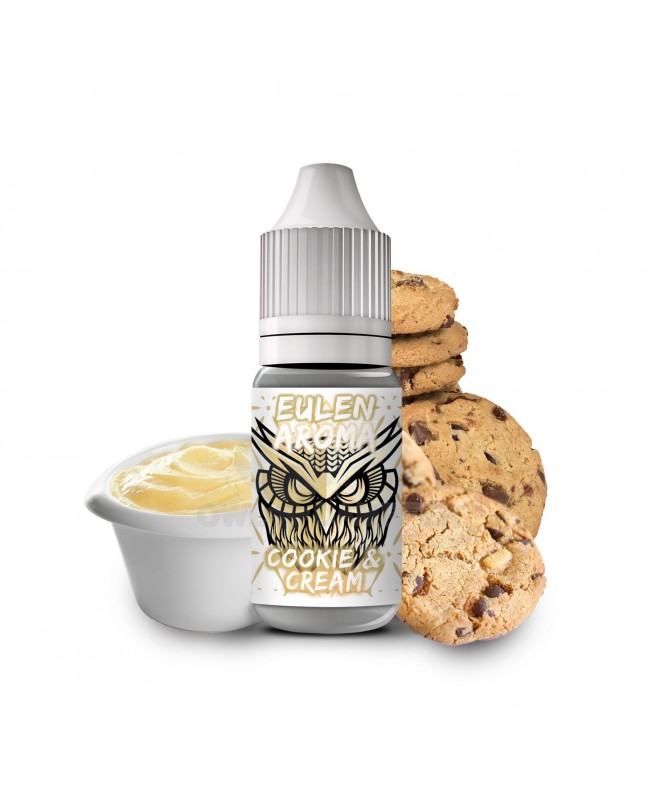 Cookie & Cream Aroma E-Zigarette Eulen Aroma 10 ml