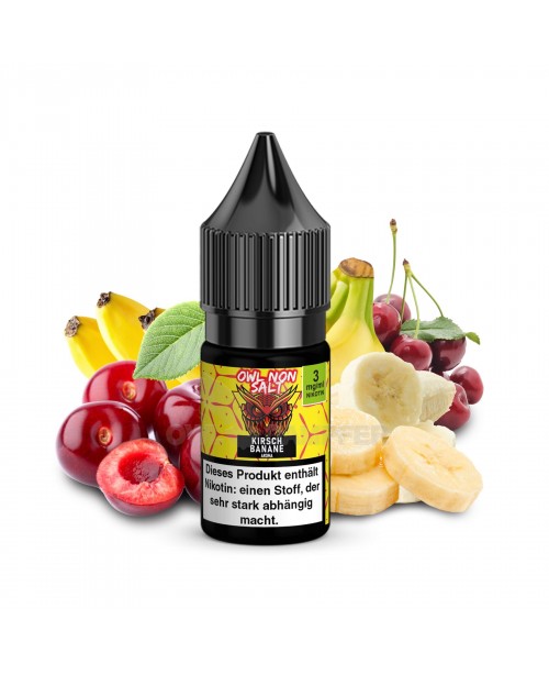 OWL Non SALT Liquid Kirsch Banane 10 ml