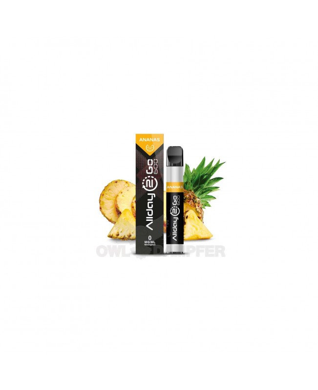 Allday2Go Einweg E-Zigarette Ananas Nikotinsalz