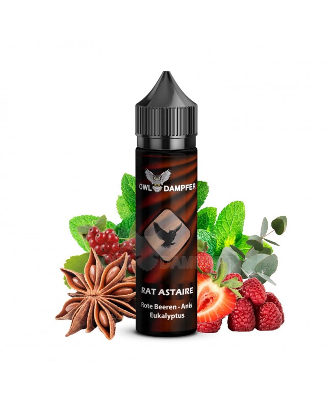 Aroma Anis Eukalyptus Rote Beeren Longfill OWL Originals Rat Astaire