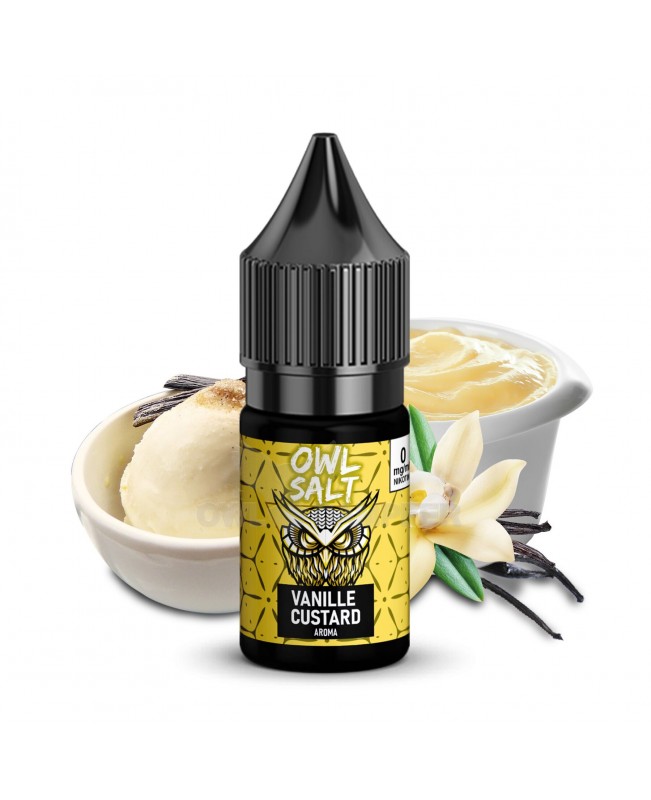 Vanillepudding Liquid E-Zigarette Nikotinsalzliquid 10 ml OWL SALT