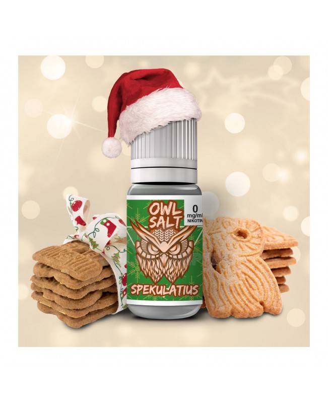 Liquid Spekulatius Aroma - OWL SALT 10 ml WEIHNACHTSSPECIAL