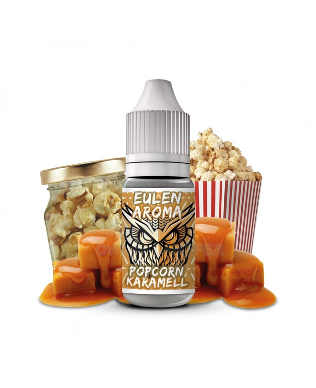Popcorn Karamell Aroma E-Zigarette Eulen Aroma 10 ml