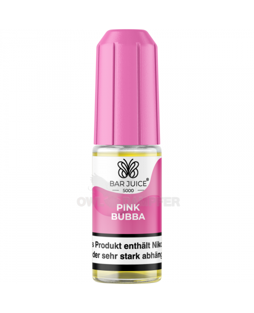 Bar Juice 5000 Nic Salt Liquid 10 ml Pink Bubba
