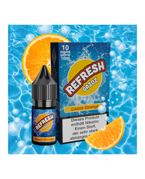 Liquid Orange Aroma - Refresh Gazoz (mit Brause Ef...