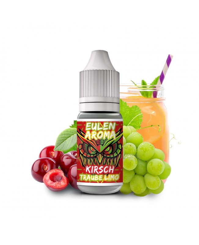 Kirsch Traube Limo Aroma E-Zigarette Eulen Aroma 10 ml