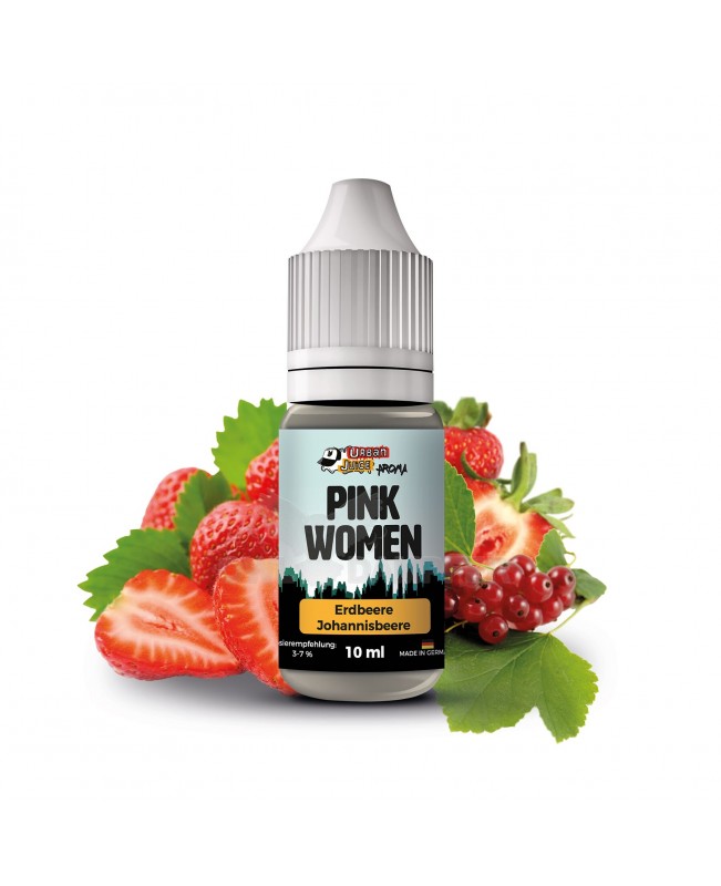Aroma Erdbeere Johannisbeere - Pinkwomen Urban Juice 10 ml für 120 ml Liquidherstellung