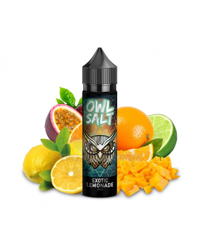 Exotic Lemonade Aroma OWL Salt Longfill 10 ml in 60 ml