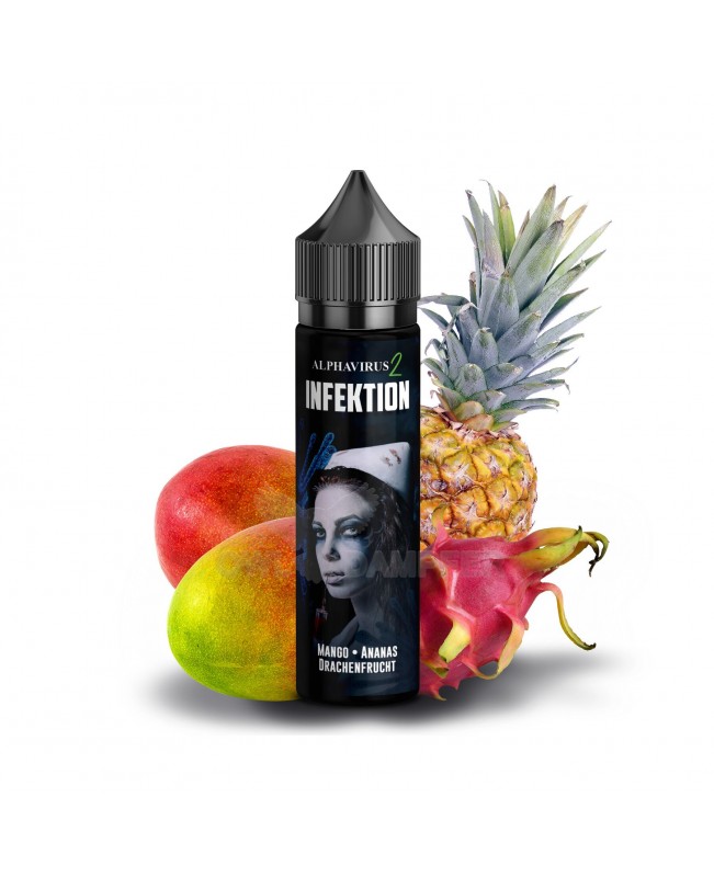 Aroma Mango Ananas Drachenfrucht Longfill - AlphaVirus 2 Infektion 5 ml
