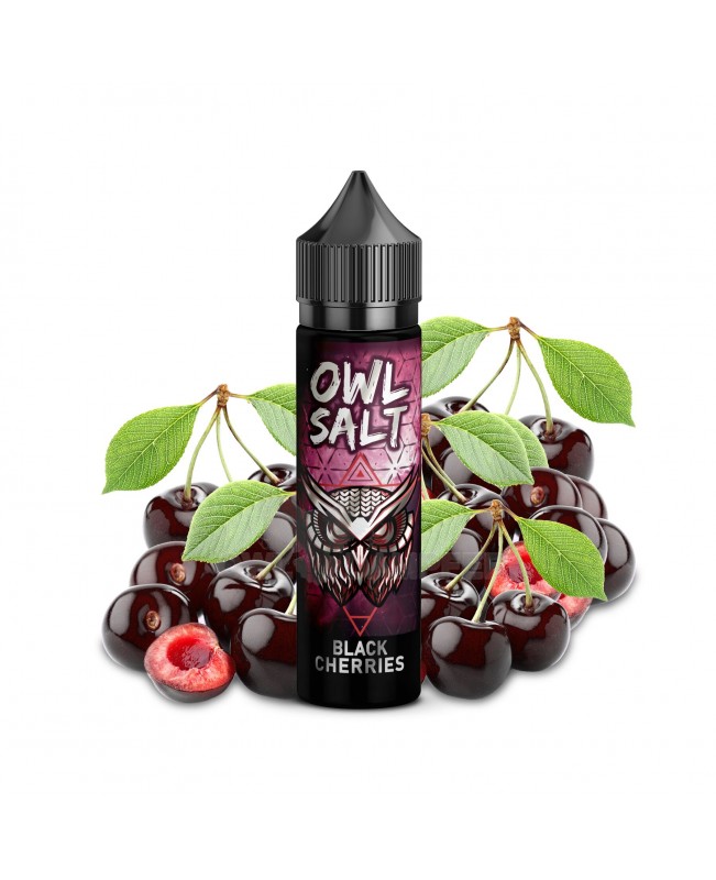 Black Cherries Aroma OWL Salt Longfill 10 ml in 60 ml