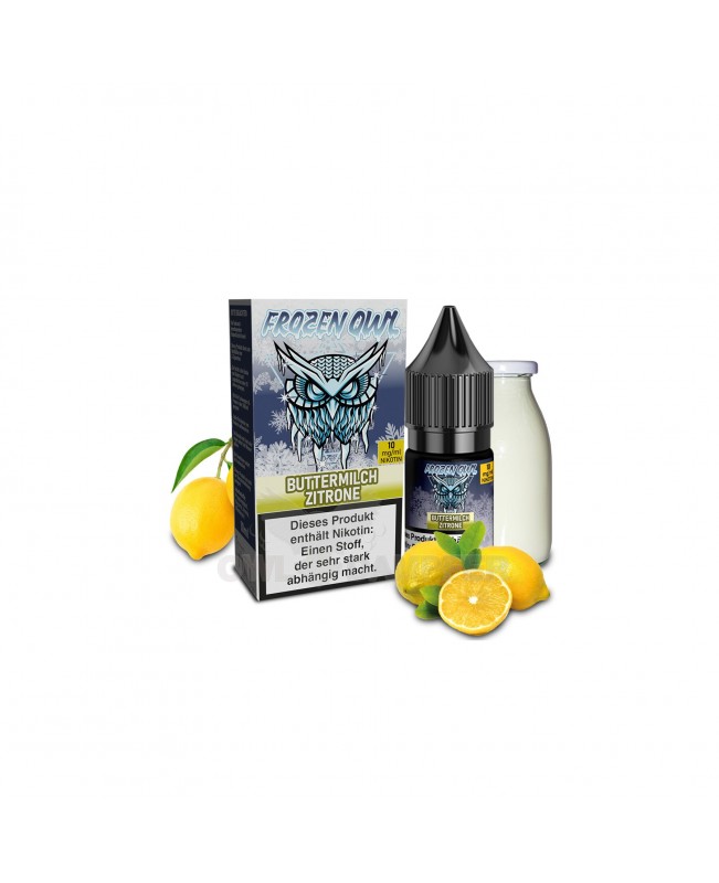 Liquid Buttermilch Zitrone Aroma - Frozen OWL 10 ml