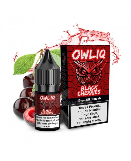 Liquid Black Cherries Aroma - OWLIQ 10 ml