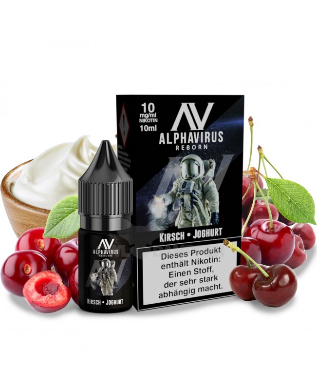 Liquid Kirsch-Joghurt Aroma - Alphavirus 1 Reborn 10 ml