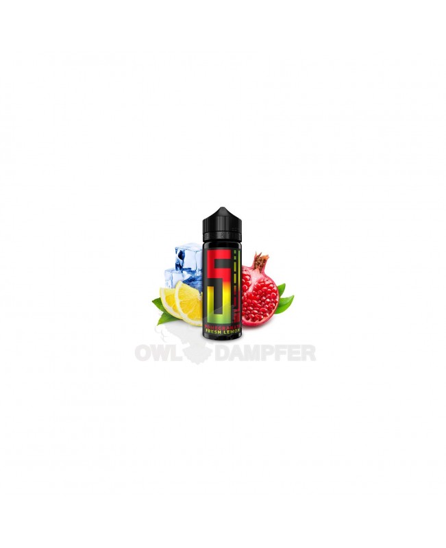 Aroma Granatapfel Zitrone Longfill - 5EL Pomegranate Fresh Lemon 10 ml in 120 ml Flasche