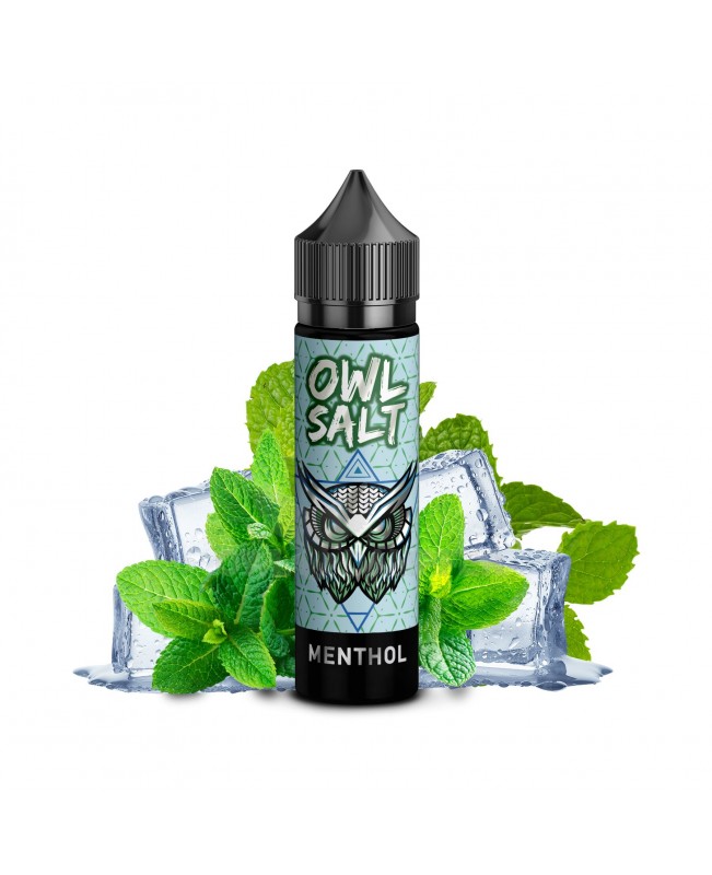 Menthol Aroma OWL Salt Longfill 10 ml in 60 ml
