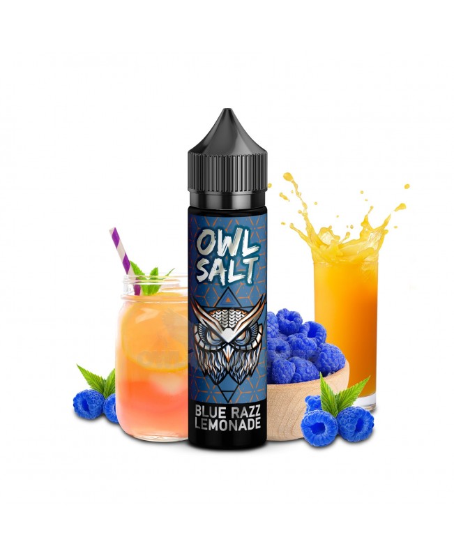 Blue Razz Lemonade Aroma OWL Salt Longfill 10 ml in 60 ml