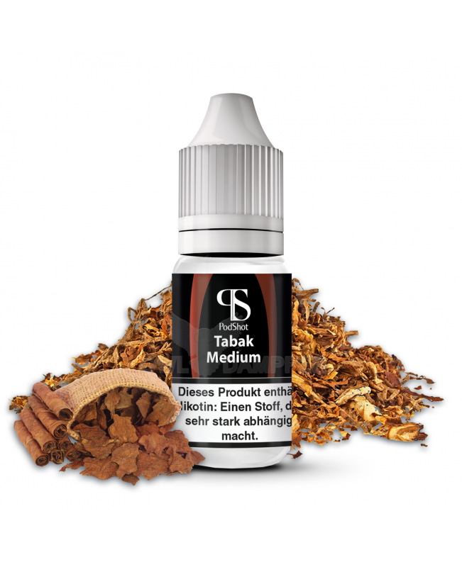 Liquid Tobacco Medium Aroma - Podshot 10 ml