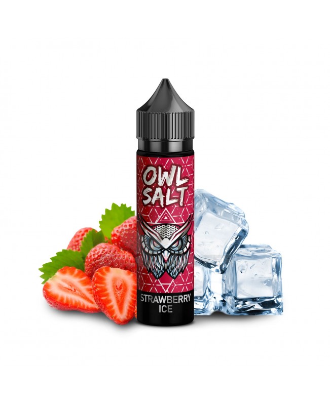Strawberry Ice Aroma OWL Salt Longfill 10 ml in 60 ml