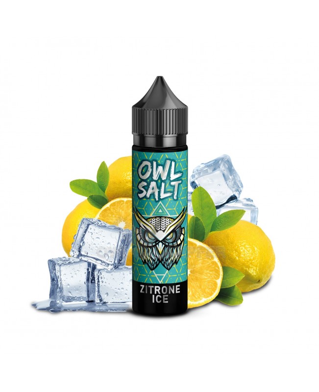 Zitrone Ice Aroma OWL Salt Longfill 10 ml in 60 ml