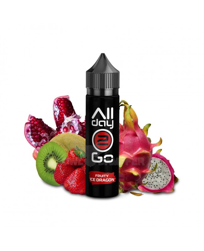 Aroma Drachenfrucht Erdbeer Kiwi Longfill - Allday2Go Fruity Ice Dragon 10 ml