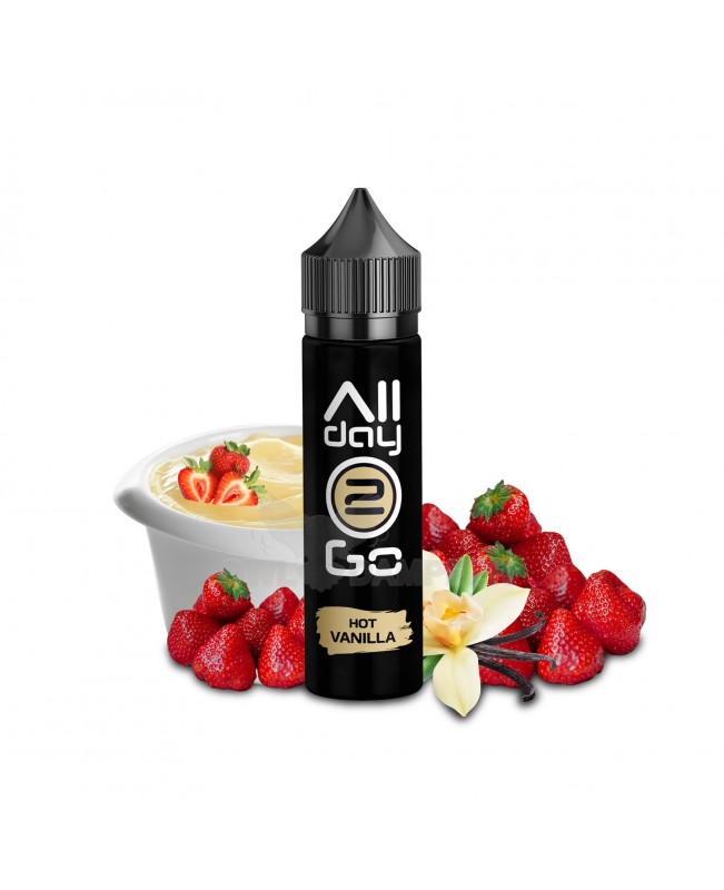 Aroma Erdbeer Vanillepudding - Allday2Go Hot Vanilla 5 ml