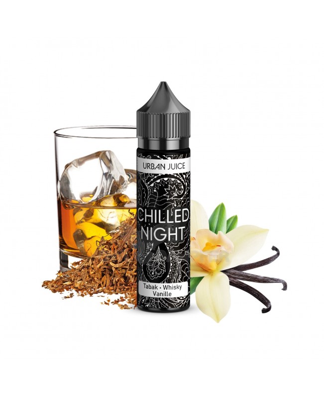 Aroma Tabak Whiskey Vanille Longfill - Urban Juice Chilled Night 5 ml