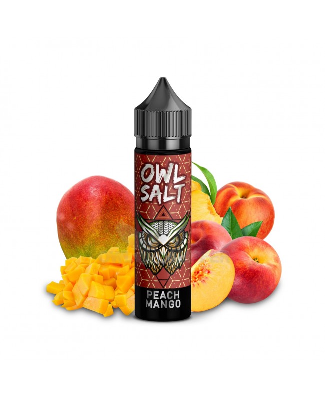 Peach Mango Aroma OWL Salt Longfill 10 ml in 60 ml