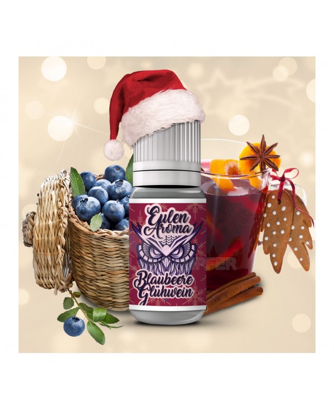 Blaubeer Glühwein Aroma Weihnachtsedition Eulen Aroma 10 ml