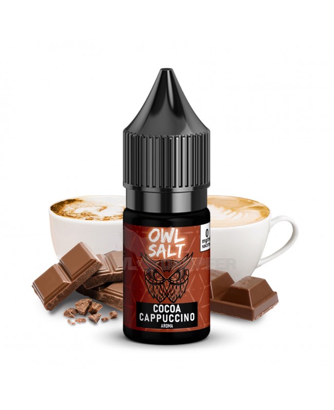 Cocoa Cappuccino Liquid E-Zigarette Nikotinsalzliquid 10 ml OWL SALT