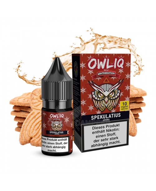 Liquid Spekulatius Aroma - OWLIQ Winteredition 10 ...