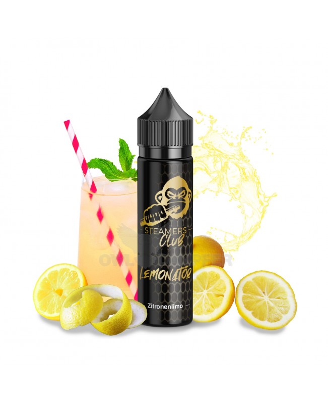 Aroma Zitronenbonbon Longfill - Steamers Club Lemo...